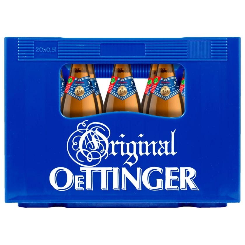 Original Oettinger Weißbier alkoholfrei 20x0,5l